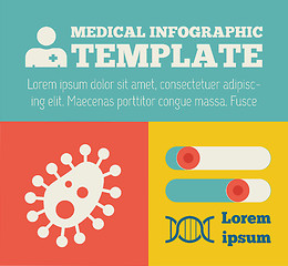 Image showing Medical Infographic Elements.