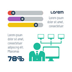 Image showing Technology Infographic Elements.