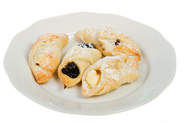 Image showing homemade pastry isolated