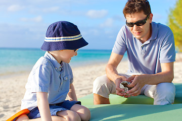 Image showing family vacation