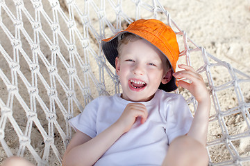 Image showing boy at vacation