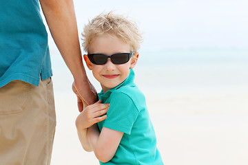 Image showing boy at vacation