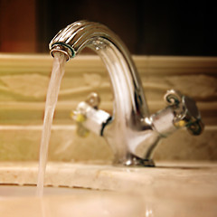 Image showing Hotel bathroom