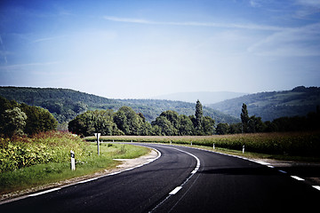 Image showing Empty street