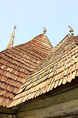 Image showing view of traditional church roof