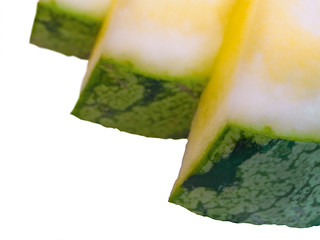 Image showing Yellow watermelon