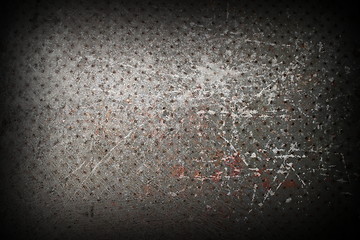 Image showing grungy distressed metal surface