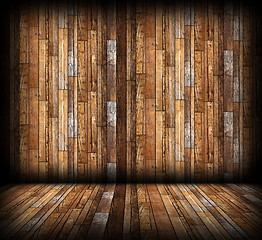 Image showing wood boards finishing on indoor background