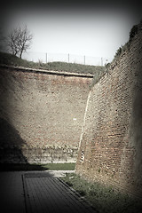 Image showing restored passageway in old fortress