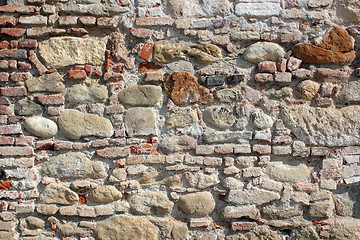 Image showing ancient stone wall