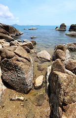 Image showing Landscape on the beach