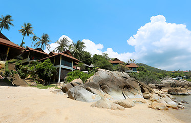 Image showing Landscape on the beach