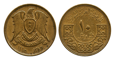 Image showing ten piastres, Syria, 1965