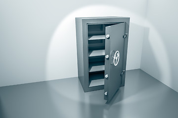 Image showing safe open