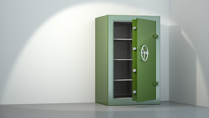 Image showing safe open