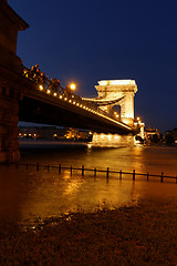 Image showing Budapest at night