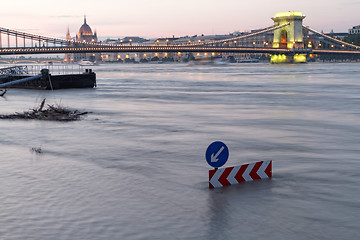 Image showing Danube in Budapest