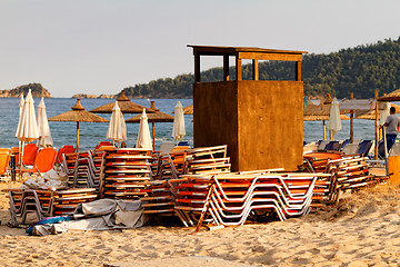 Image showing Coastline in Thassos