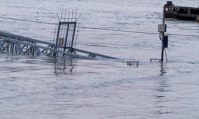 Image showing Danube in Budapest