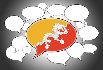 Image showing Speech bubbles concept