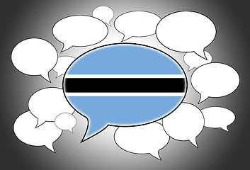 Image showing Speech bubbles concept