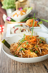 Image showing Chicken Pad Thai Dish