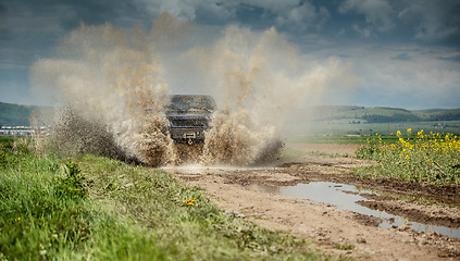 Image showing Big four by four off road car