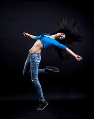 Image showing Dancer posing 