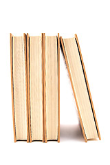 Image showing Four books on white background