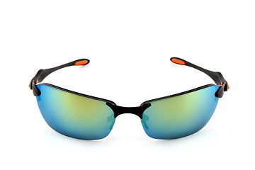 Image showing Sporty sunglasses on white background