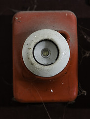 Image showing Vintage electrical fuse