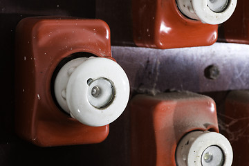 Image showing Vintage electrical fuse