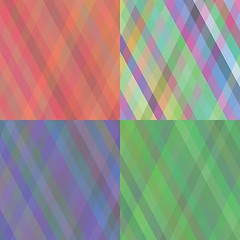 Image showing set of abstract backgrounds