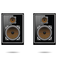 Image showing musical speakers
