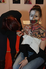 Image showing Body art