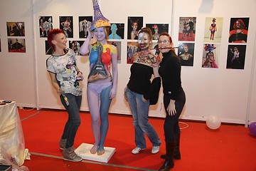 Image showing Body art