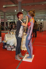 Image showing Body art