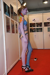 Image showing Body art