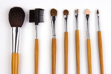 Image showing Cosmetic Brushes