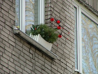 Image showing apartment house window