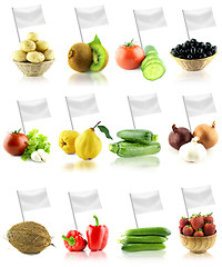 Image showing Healthy and organic food concept