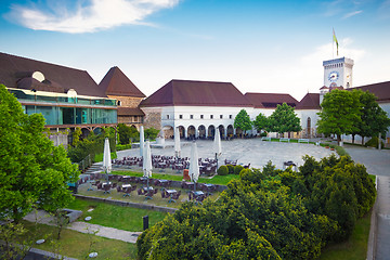 Image showing Ljubljana castle, Slovenia, Europe.