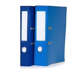 Image showing Colorful folders