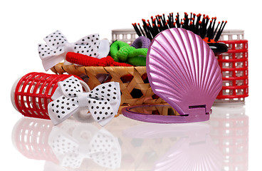 Image showing Hair rollers