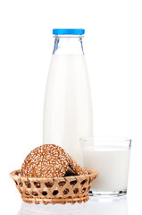 Image showing Bottle of milk