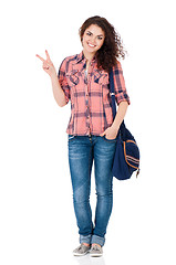 Image showing Student girl