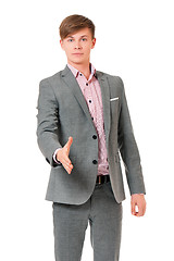 Image showing Young businessman