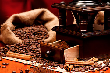 Image showing Coffee grinder