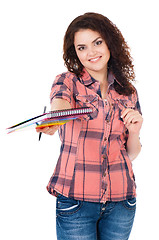 Image showing Student girl