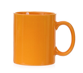 Image showing Orange mug